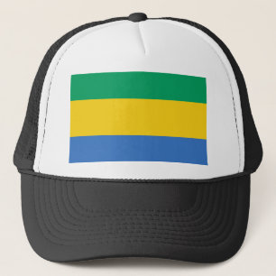 Gorra De Camionero Bandera de Gabón