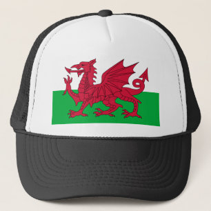 Gorra De Camionero bandera de Gales