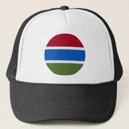 Gorra De Camionero Bandera de Gambia