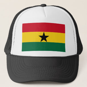 Gorra De Camionero Bandera de Ghana