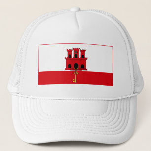 Gorra De Camionero Bandera de Gibraltar