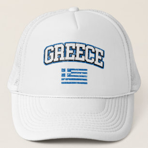 Gorra De Camionero Bandera de Grecia
