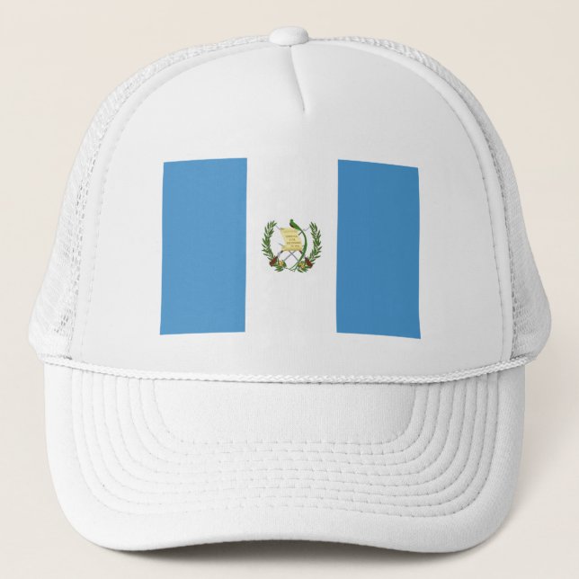 Gorra De Camionero Bandera de Guatemala (Anverso)