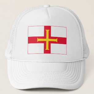Gorra De Camionero Bandera de Guernsey