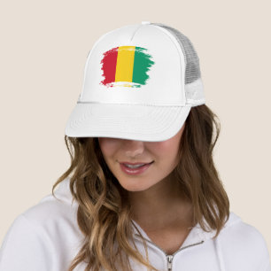 Gorra De Camionero Bandera de Guinea