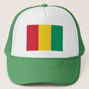Gorra De Camionero Bandera de Guinea