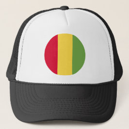 Gorra De Camionero Bandera de Guinea
