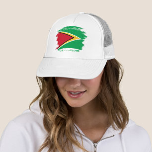 Gorra De Camionero Bandera de Guyana
