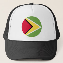 Gorra De Camionero Bandera de Guyana
