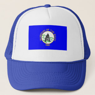 Gorra De Camionero Bandera de Helena, Montana