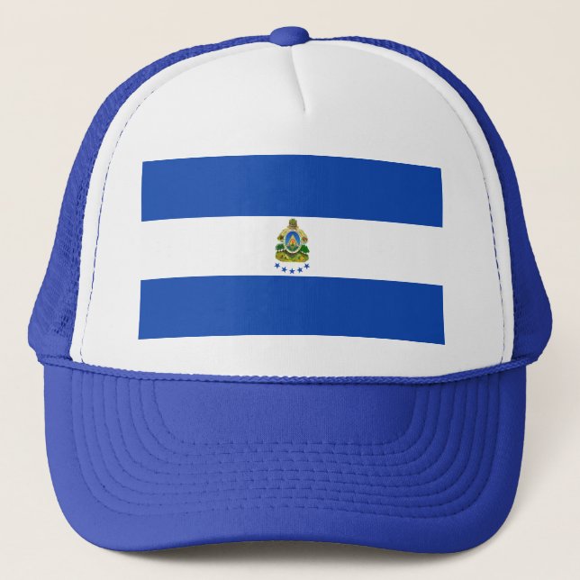 Gorra De Camionero Bandera de Honduras (Anverso)