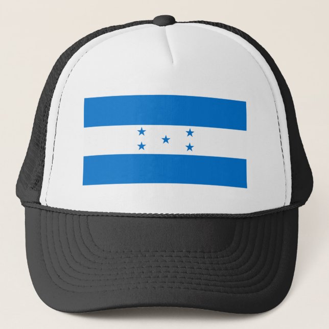 Gorra De Camionero Bandera de Honduras (Anverso)