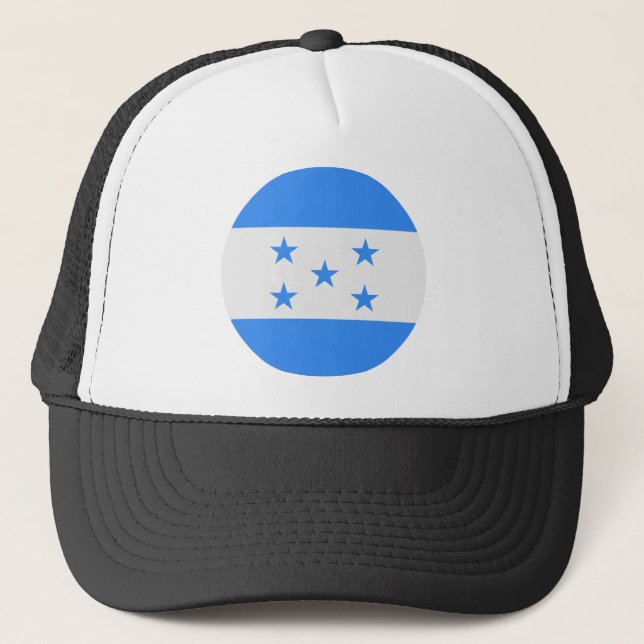 Gorra De Camionero Bandera de Honduras (Anverso)