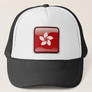 Gorra De Camionero Bandera de Hong Kong