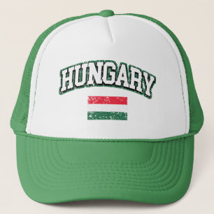 Gorra De Camionero Bandera de Hungría