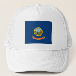 Gorra De Camionero Bandera de Idaho, estado de Gem, Estados Unidos