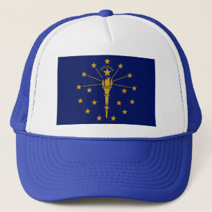 GORRA DE CAMIONERO BANDERA DE INDIANA