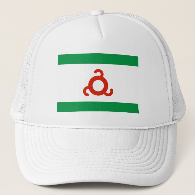 Gorra De Camionero Bandera de Ingusetia (Anverso)