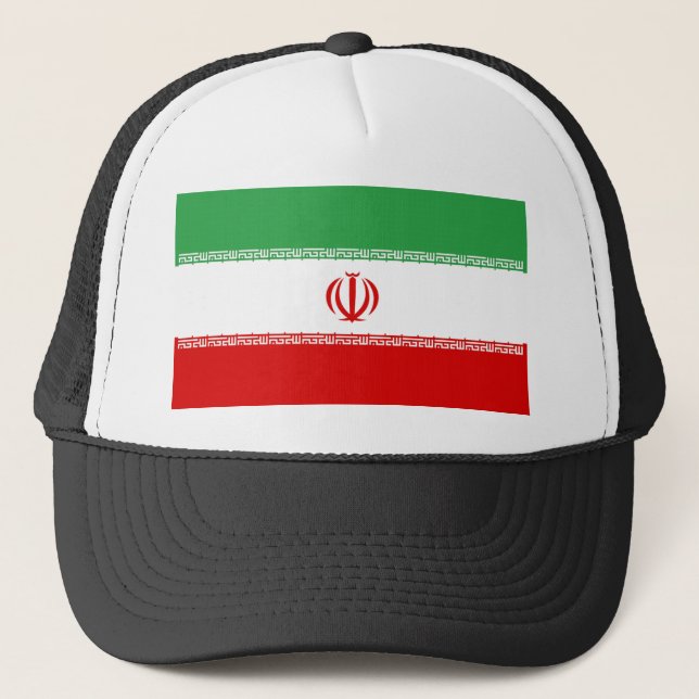 Gorra De Camionero Bandera de Irán (Anverso)