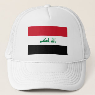 Gorra De Camionero Bandera de Iraq