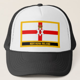 Gorra De Camionero Bandera de Irlanda del Norte