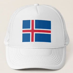 Gorra De Camionero Bandera de Islandia
