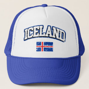 Gorra De Camionero Bandera de Islandia