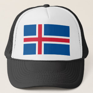 Gorra De Camionero Bandera de Islandia