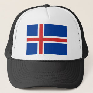 Gorra De Camionero Bandera de Islandia