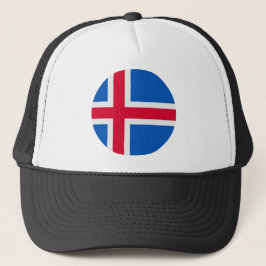 Gorra De Camionero Bandera de Islandia