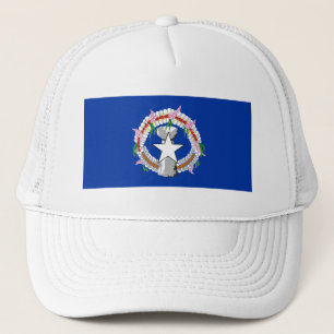 Gorra De Camionero Bandera de Islas Marianas del Norte