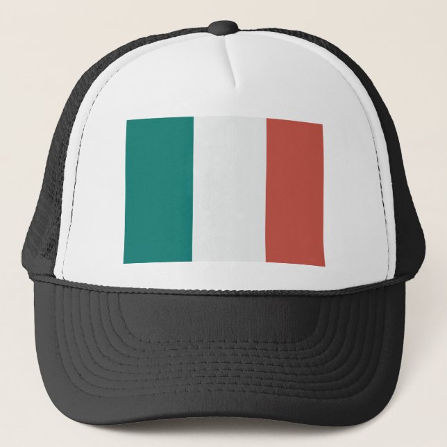 Gorra De Camionero Bandera de Italia (Anverso)