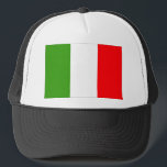 Gorra De Camionero Bandera de Italia<br><div class="desc">Bandera de Italia</div>