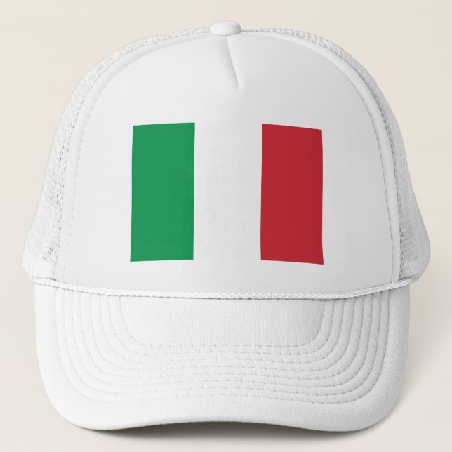 Gorra De Camionero Bandera de Italia (Anverso)