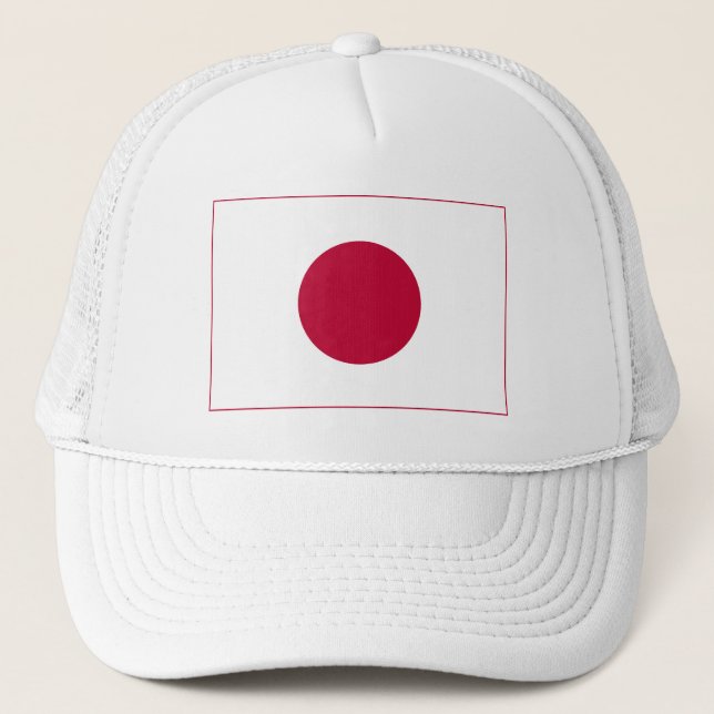 Gorra De Camionero Bandera de Japón (Anverso)