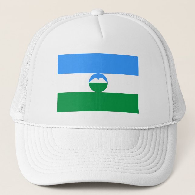 Gorra De Camionero Bandera de Kabardino Balkaria (Anverso)