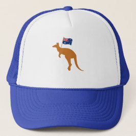 Gorra De Camionero bandera de kangaroo australia