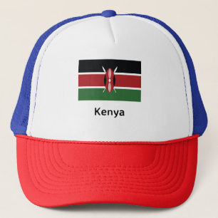 Gorra De Camionero Bandera de Kenia