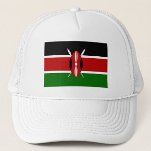 Gorra De Camionero Bandera de Kenia