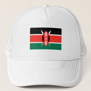 Gorra De Camionero Bandera de Kenia