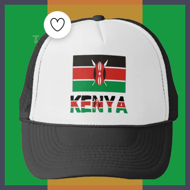 Gorra De Camionero Bandera de Kenia y Kenia (Subido por el creador)
