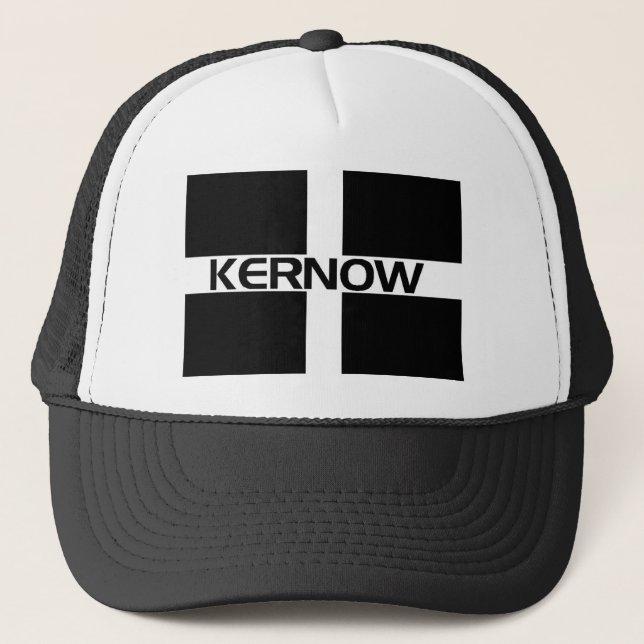 GORRA DE CAMIONERO BANDERA DE KERNOW (Anverso)