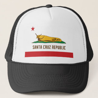 Gorra De Camionero Bandera de la barra del plátano de la república de