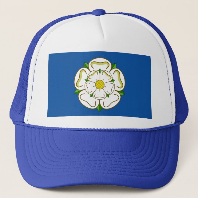 Gorra De Camionero Bandera de la cabeza atlética de Yorkshire (Anverso)