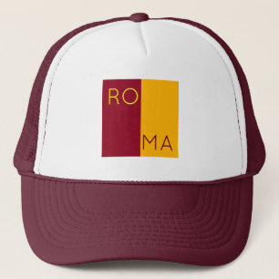 Gorra De Camionero Bandera de la ciudad de Roma, Italia