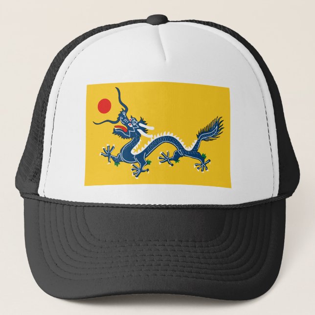 Gorra De Camionero Bandera de la dinastía de Qing (Anverso)