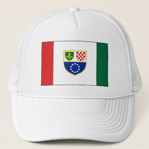 Gorra De Camionero Bandera de la Federación de Bosnia-Herzegovina