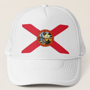 GORRA DE CAMIONERO BANDERA DE LA FLORIDA