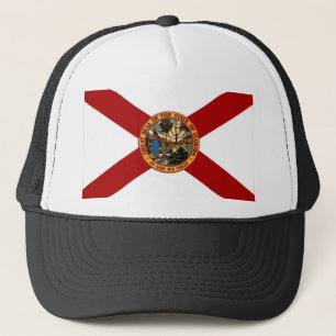 Gorra De Camionero Bandera de la Florida