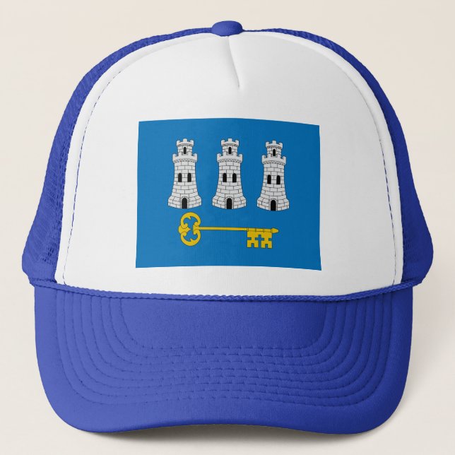 Gorra De Camionero Bandera de La Habana, Cuba (Anverso)